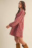 Cute in Corduroy Mini Dress