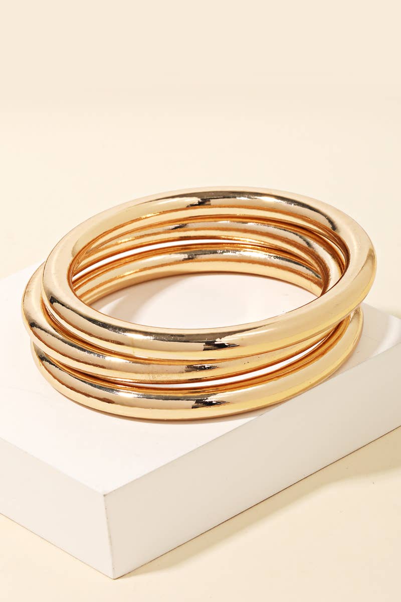 Triple Bangle Stack