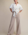 Dahlia Puff Sleeve Top-White