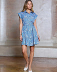 Olivia in Bloom Shirt Dress