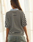 Fresh Start Stripe Top