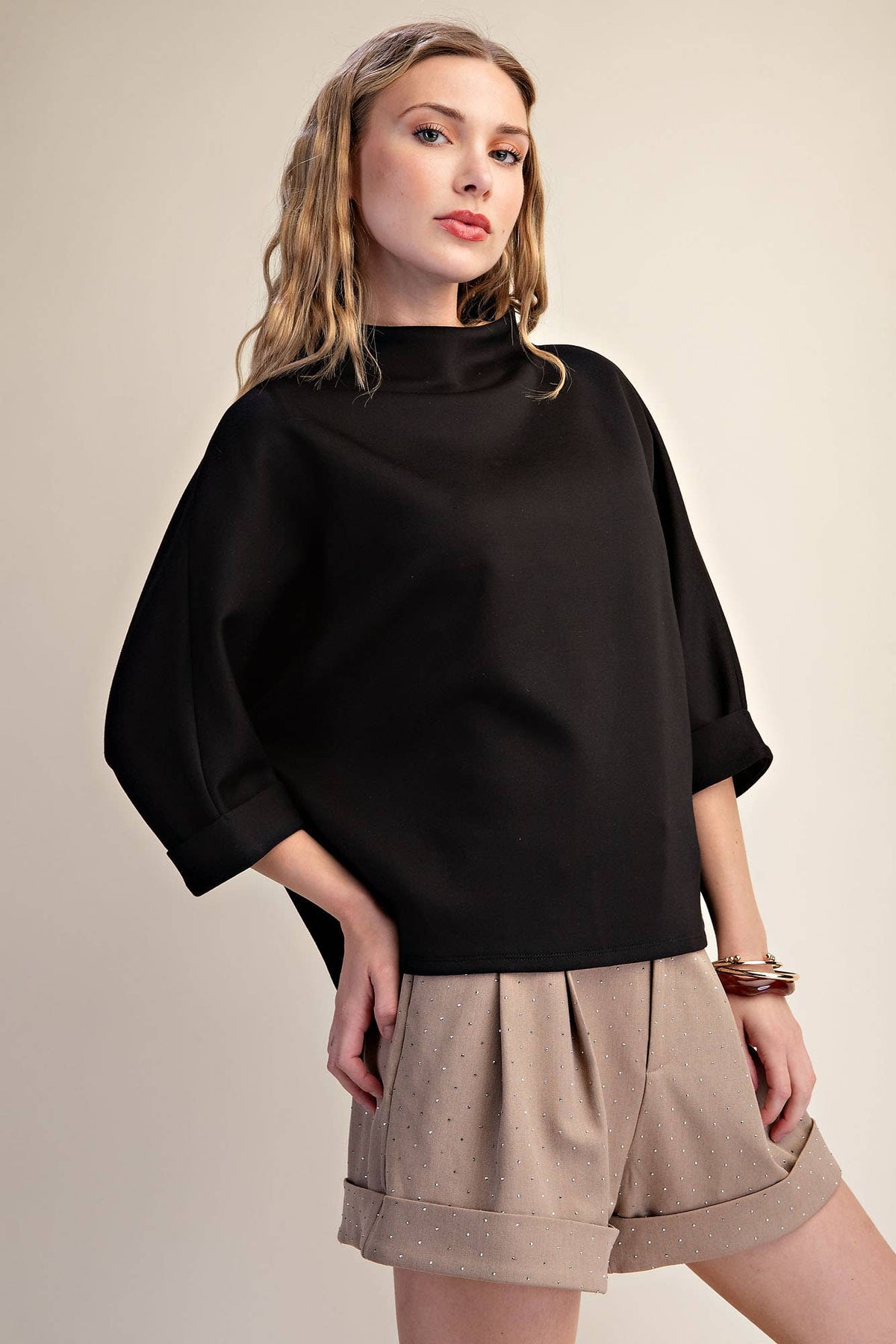 Mellow Days Sweatshirt-Black