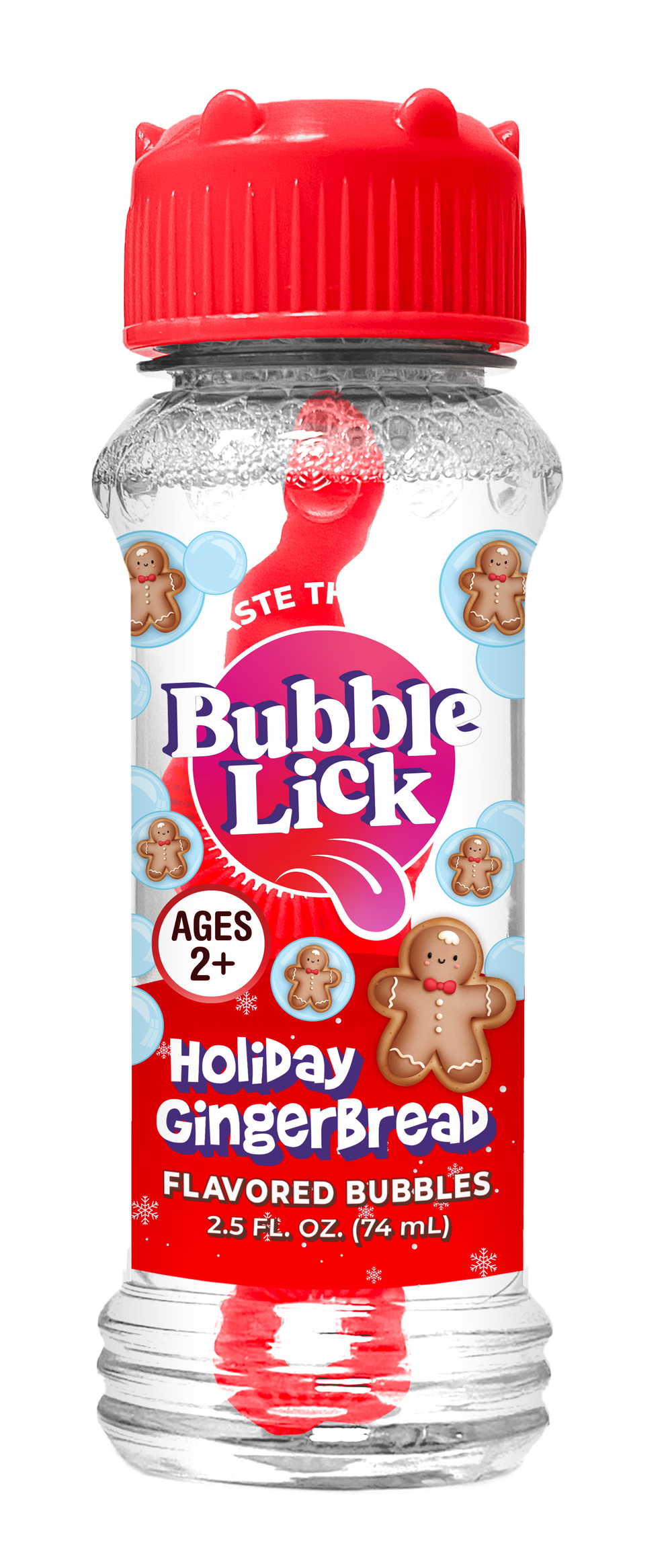 BubbleLick Gingerbread Bubbles