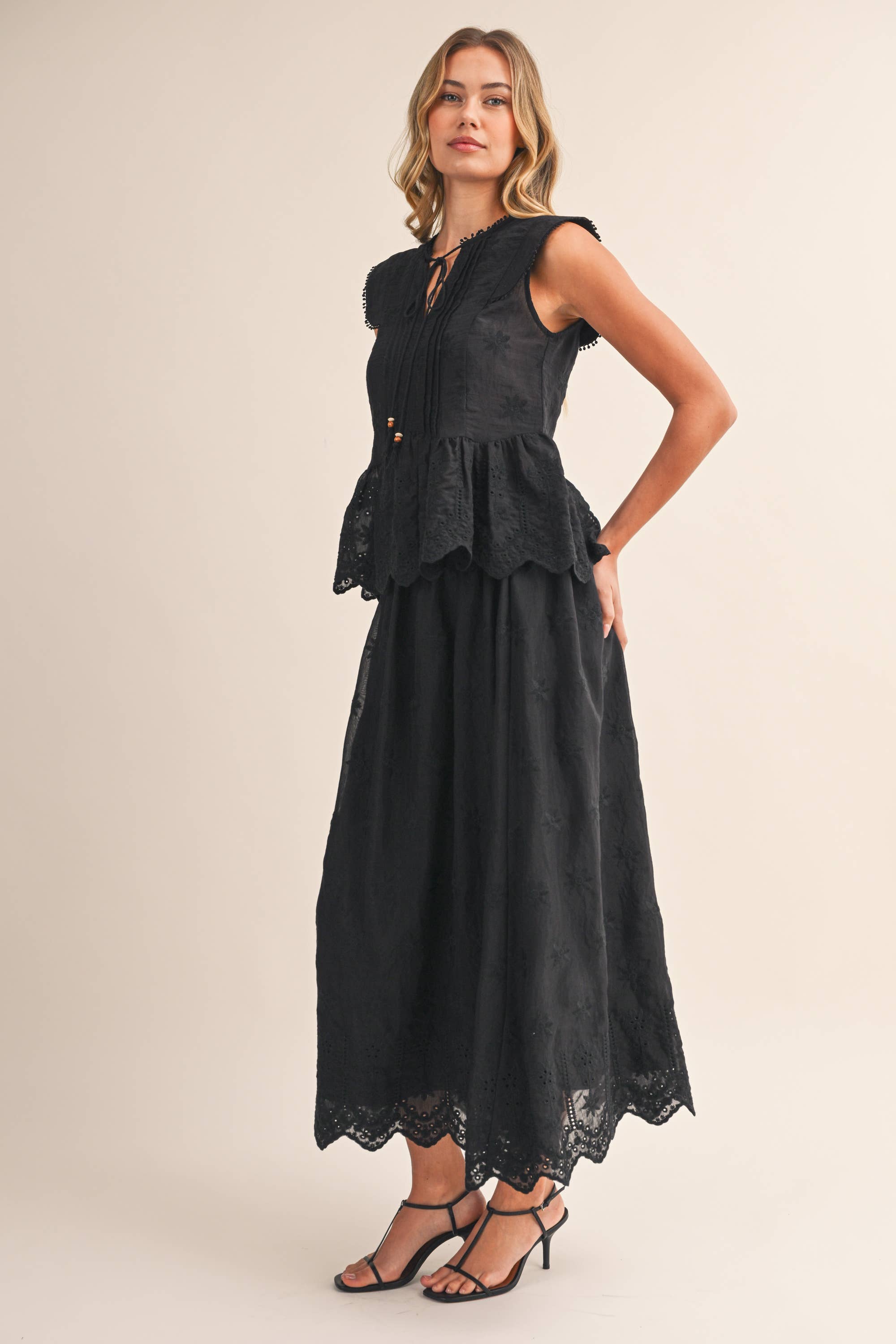 Lady Luck Embroidered Skirt