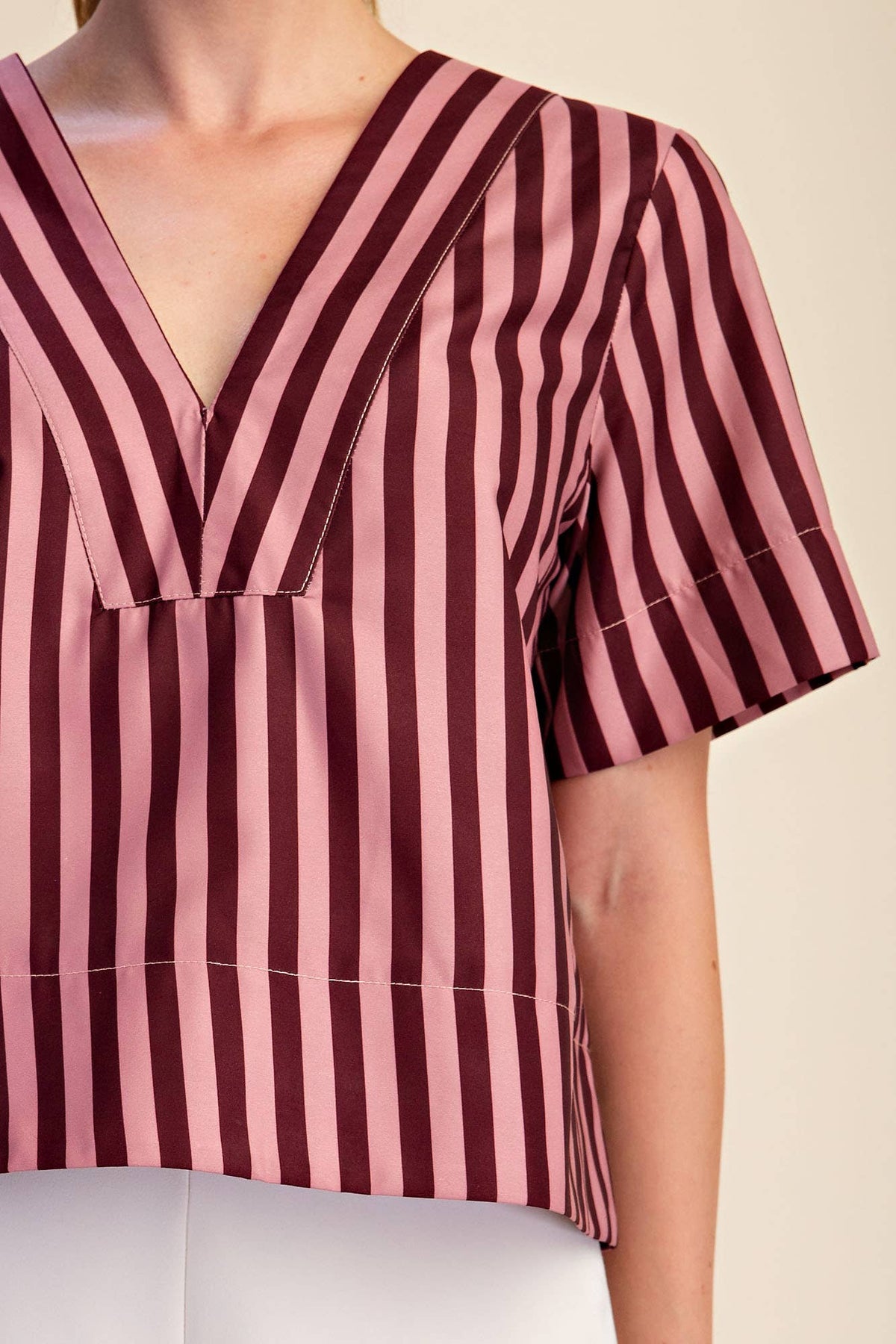 Helena Stripe Top