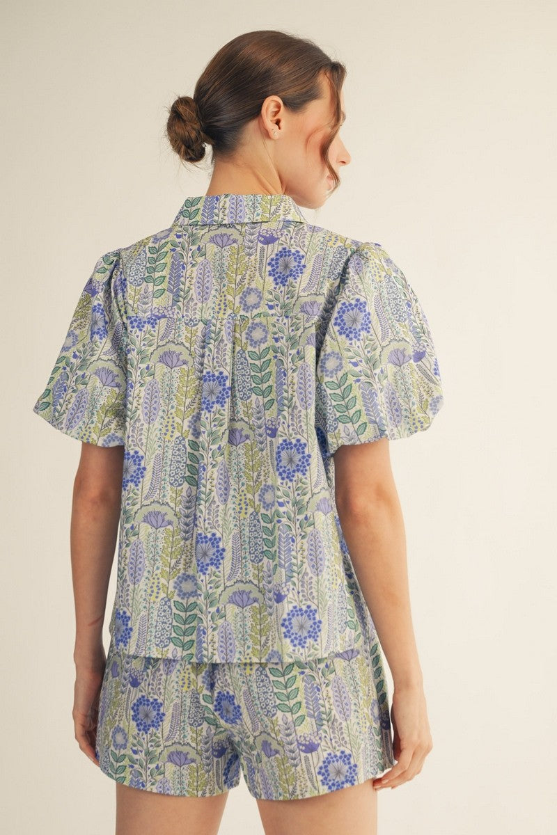 Juniper Gardens Button Down Top