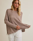Love Luxe Knit Top-Oatmeal