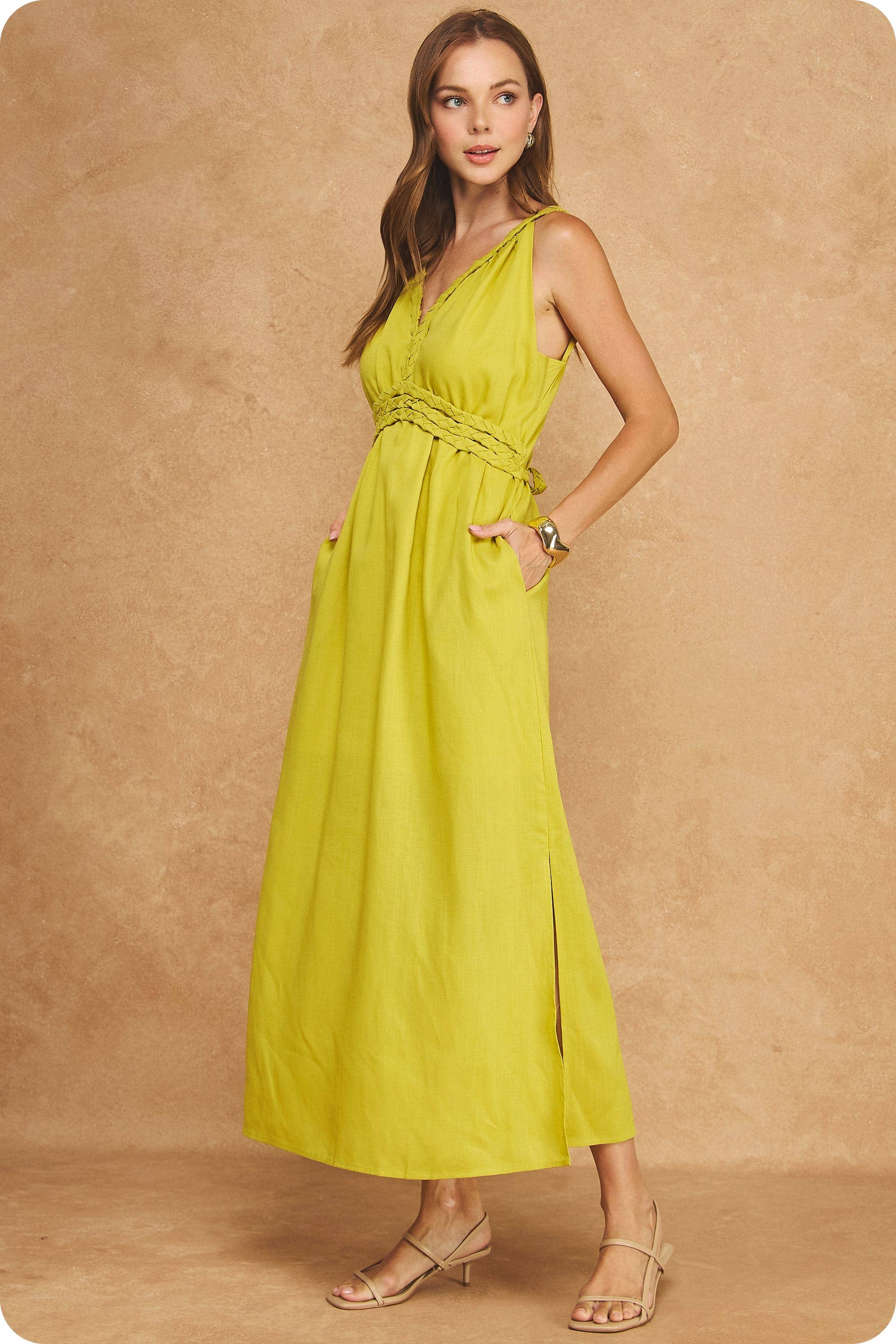 Serene Isle Midi Dress