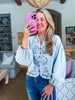 Bay Breeze Denim Top-Denim