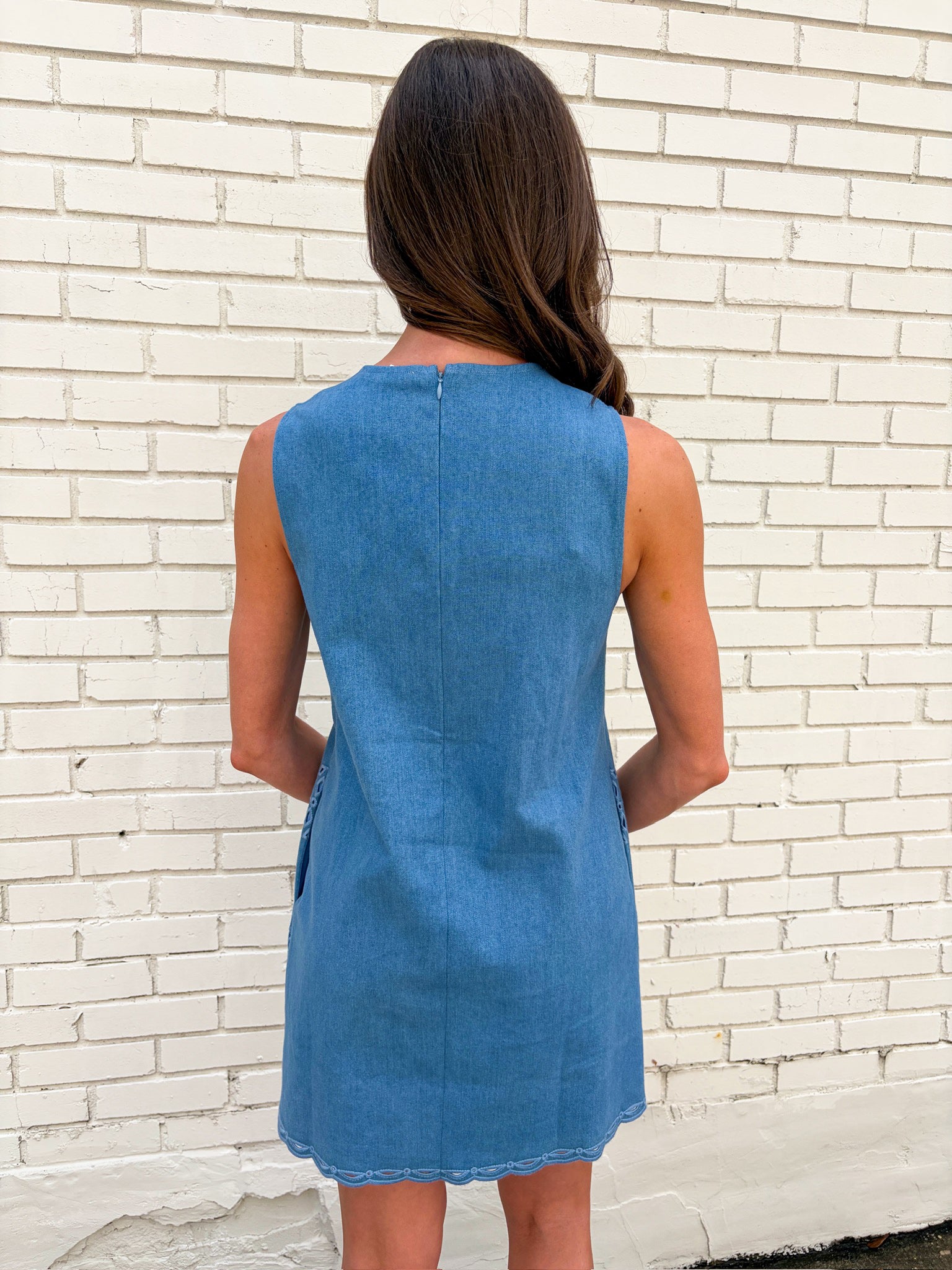 Western Whimsy Denim Dress
