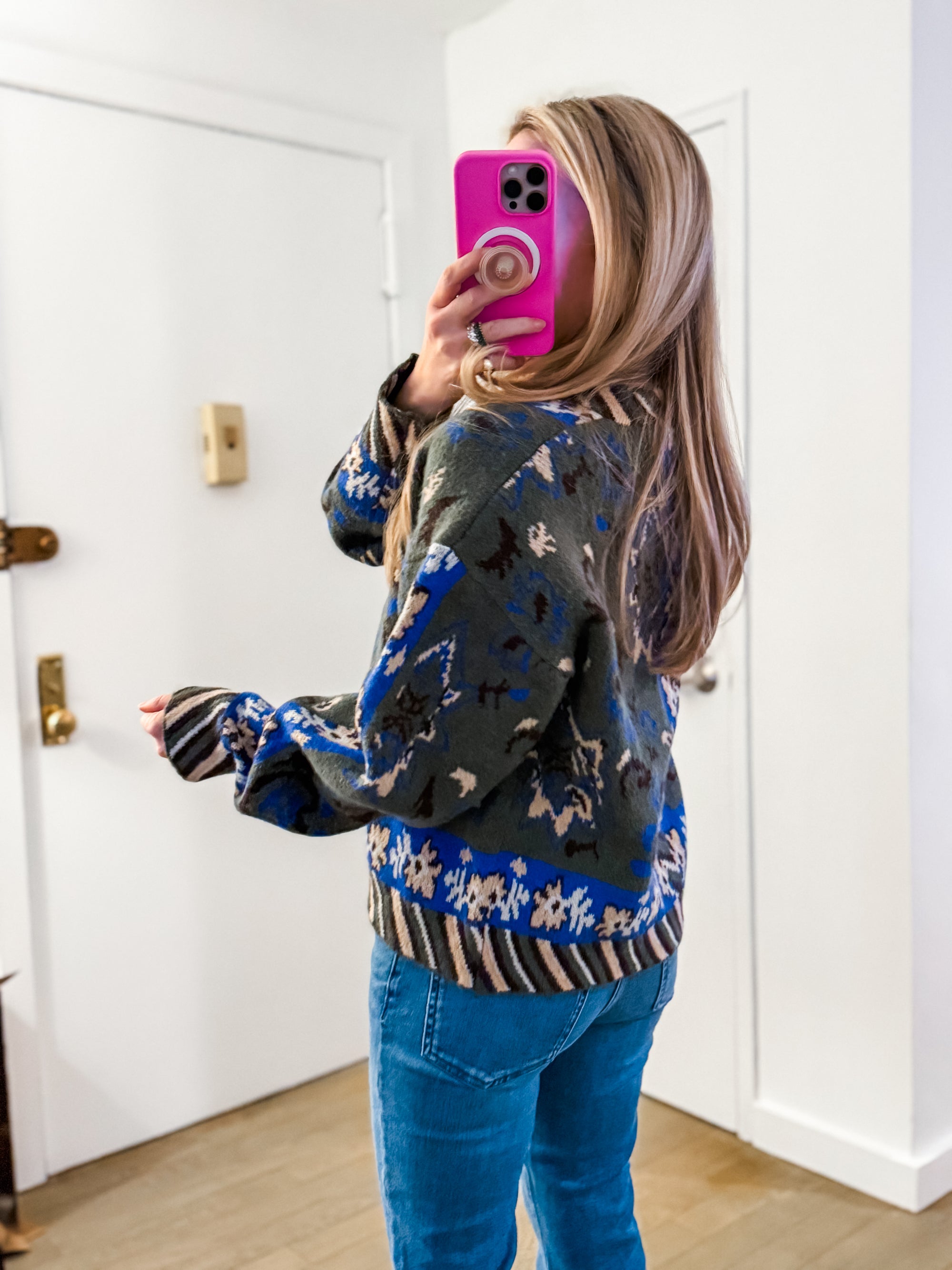 Paisley Moment Knit Cardigan