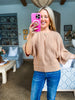 Warm Moments Sweater-Taupe