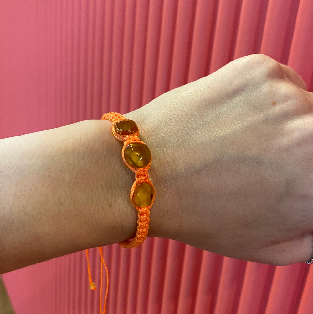 Amber Drawstrings- Orange