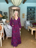 Art Opening Abstract Maxi Dress