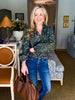 Floral Nellian Ruffle Top