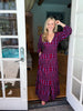 Art Opening Abstract Maxi Dress