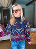 Deco Darling Embroidered Top