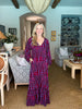 Art Opening Abstract Maxi Dress