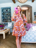 Yamila Ruffle Mini Dress