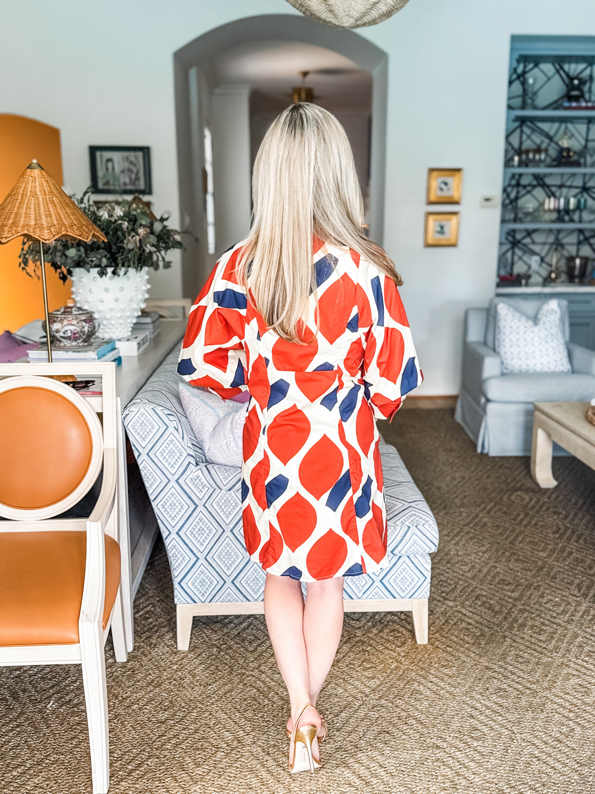 Abstract Horizons Mini Dress