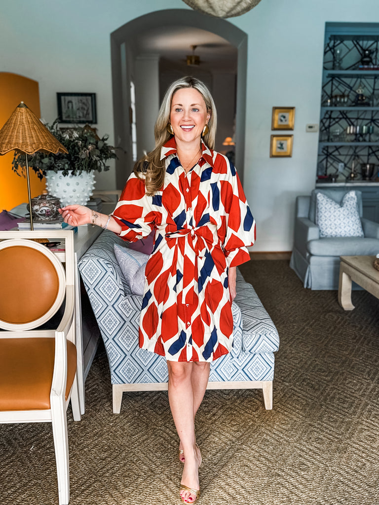 Abstract Horizons Mini Dress