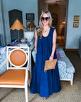 Lina Maxi Dress- Navy