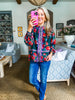 Garden Motif Floral Top