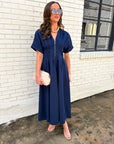 Nicola Zipper Midi Dress
