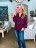Turma Floral Ruffle Top