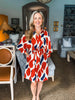 Abstract Horizons Mini Dress