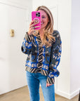 Paisley Moment Knit Cardigan