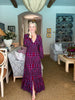 Art Opening Abstract Maxi Dress
