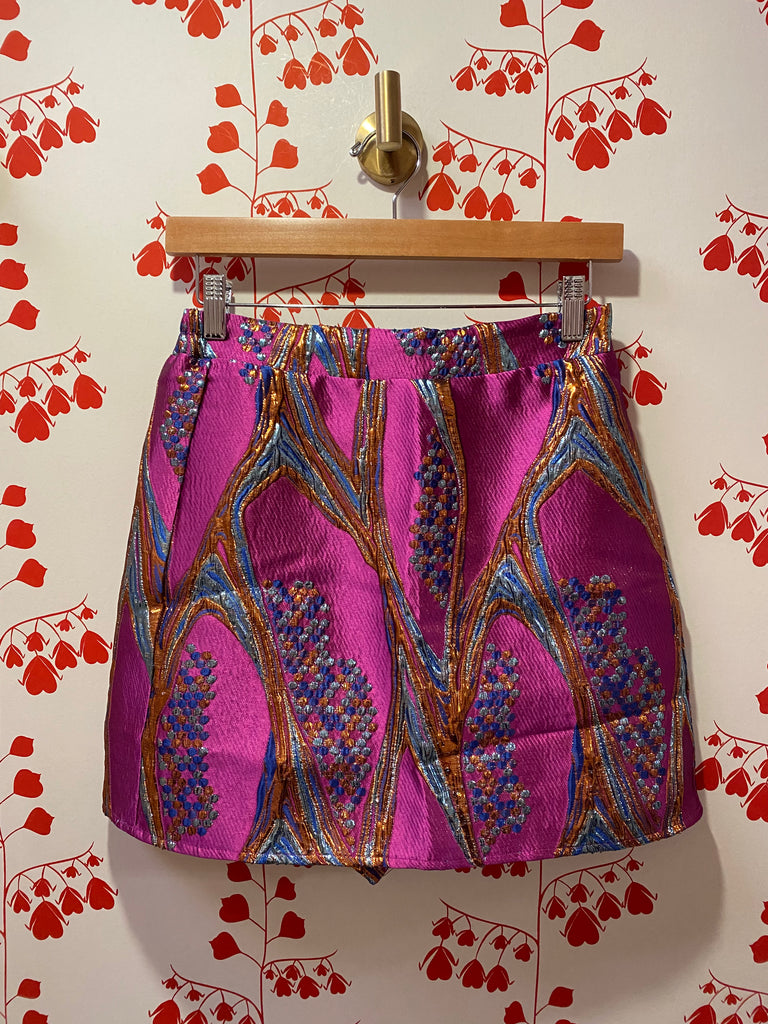 Milky Way Jacquard Mini Skort