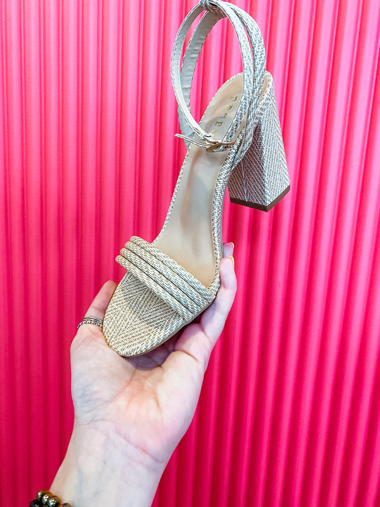 Everyday Braided Block Heel