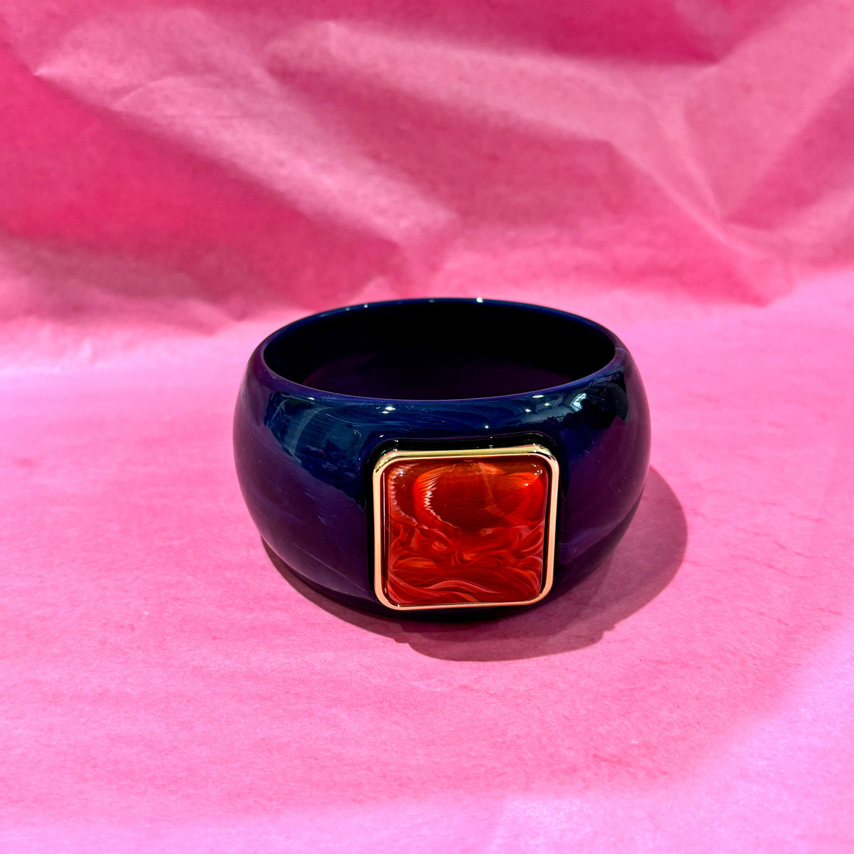 Main Character Bangle-Navy/Spice