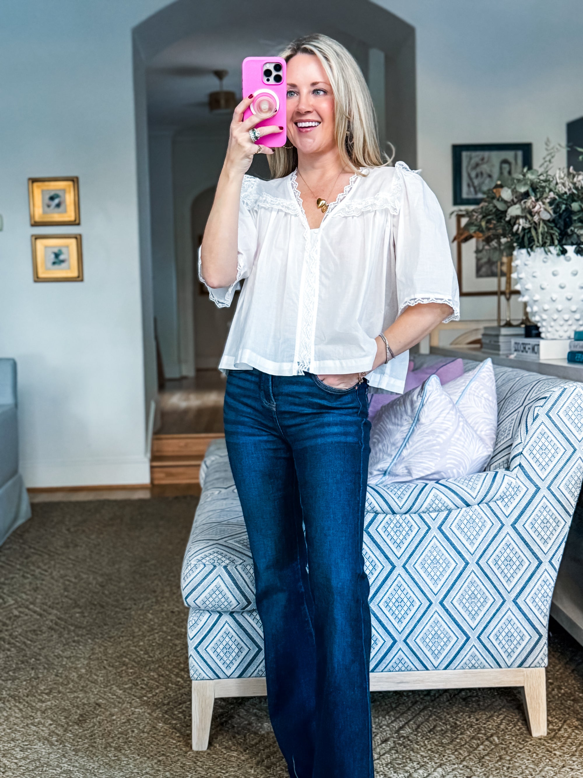 Pure Thread Lace Top