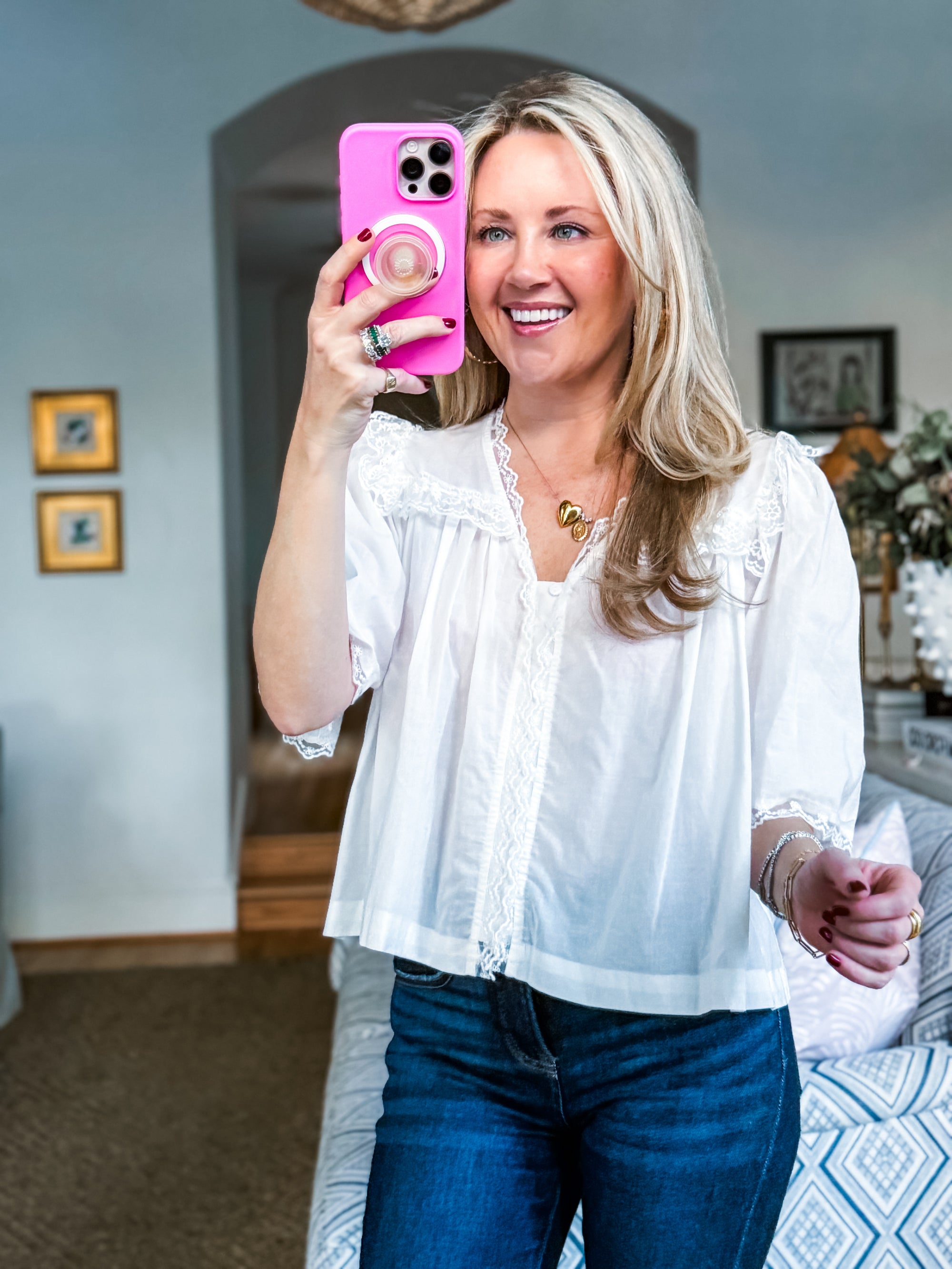 Pure Thread Lace Top