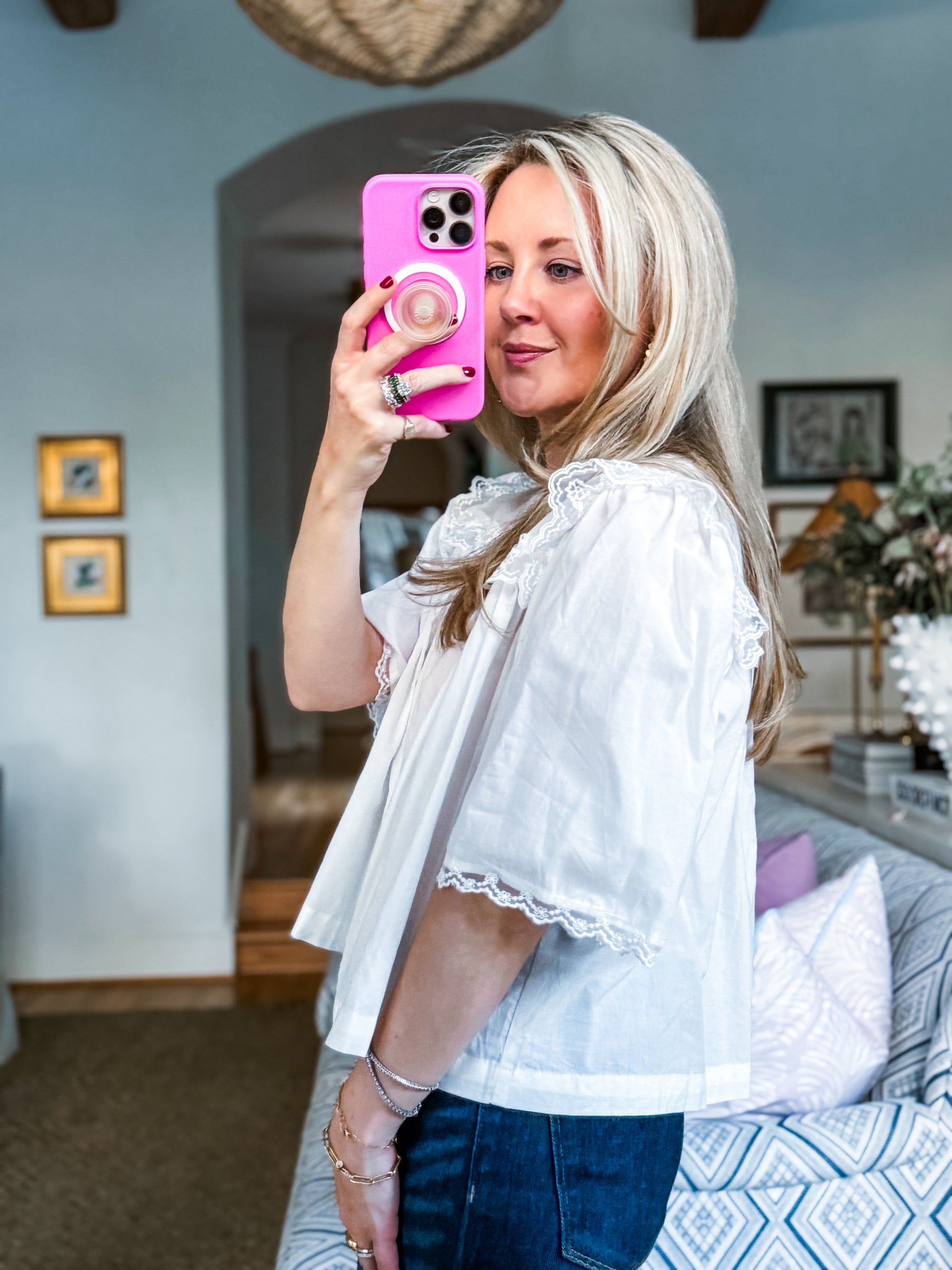 Pure Thread Lace Top