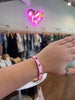 Harper Enamel Bangles- Pink