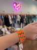 Porsha Enamel Bangles- Orange