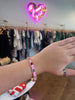 Porsha Enamel Bangles- Pink