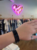 Enamel Cuff Bracelet- Jet Black