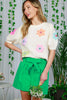 Spring Things Embroidered Sweater