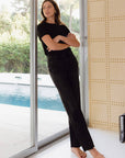 Onyx Wide Leg Jeans