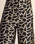 Giuliana Jacquard High Waist Pants