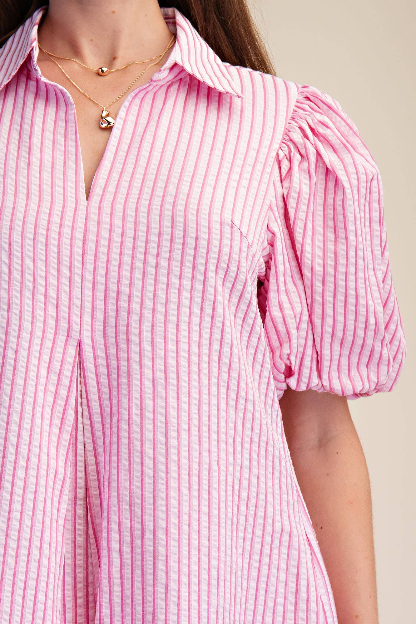 Nautical Grace Midi Dress-Pink