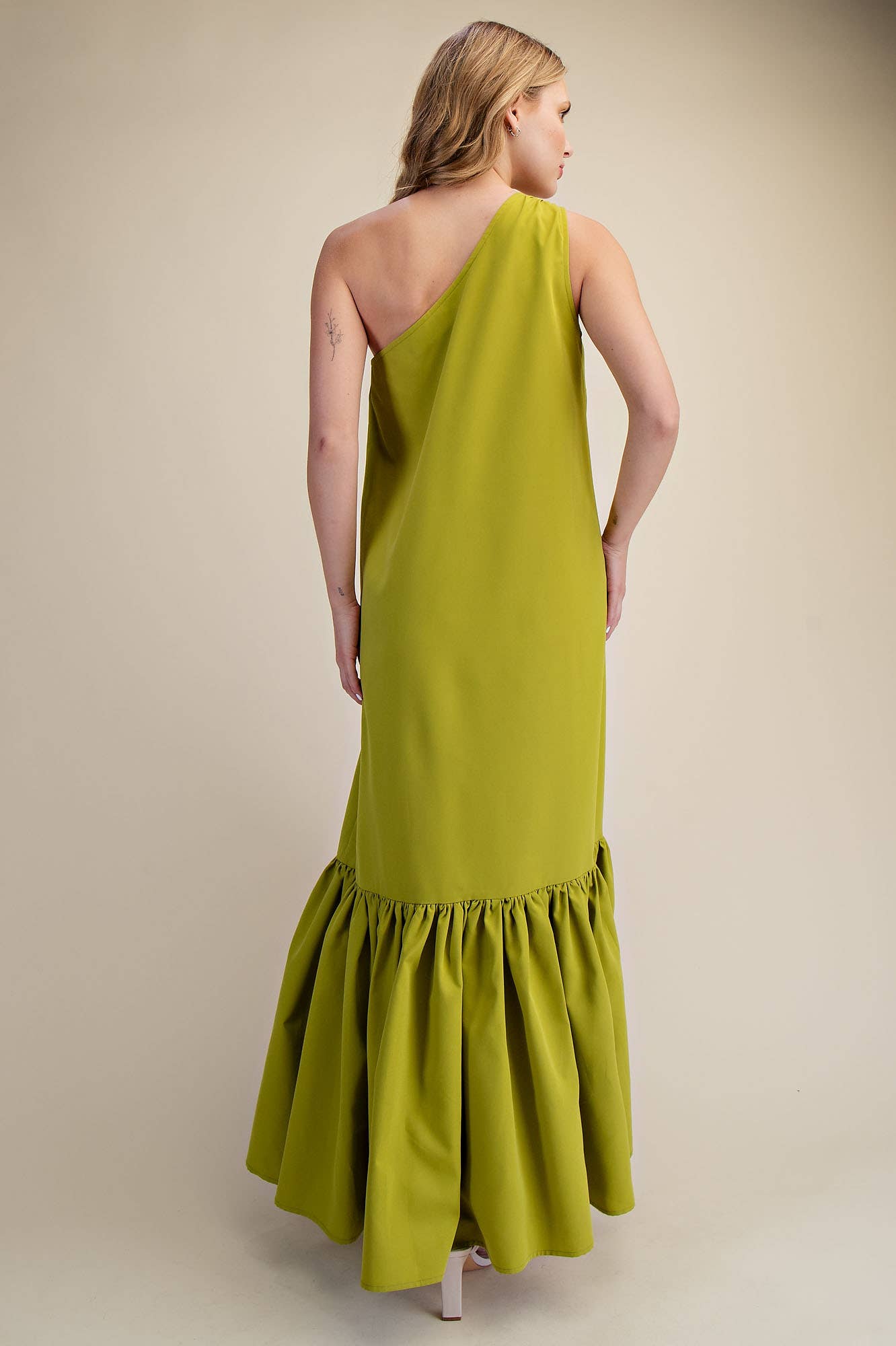 Purely Yours Maxi Dress-Lime