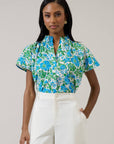 Panama Views Floral Top