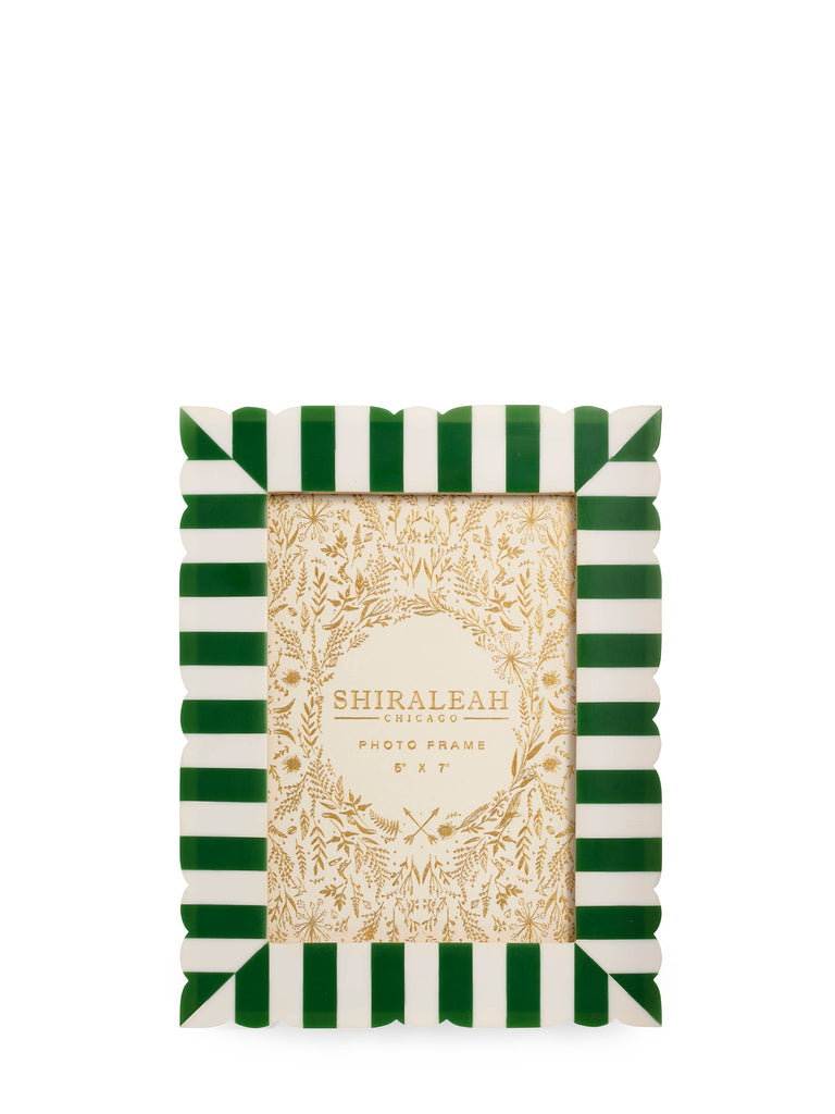 Viva 5" x 7" Cut Edge Picture Frame-Green