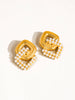 Cometa Pearl Chain Earring